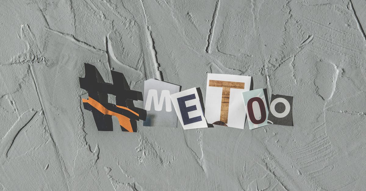 découvrez le mouvement #metoo, un appel à la sensibilisation contre le harcèlement et les agressions sexuels, qui vise à donner la parole aux victimes et à promouvoir un changement culturel vers le respect et l'égalité.