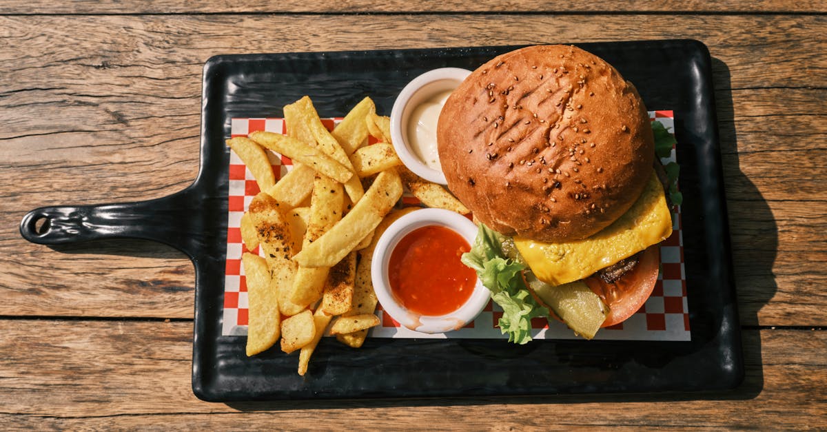 découvrez notre sélection de fast-foods savoureux pour un repas rapide et délicieux à tout moment.